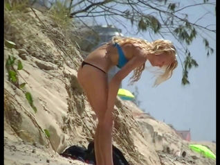 beach bikini strip