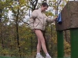 teen girls peeing in public